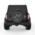 JESUS CHRIST THE REDEEMER BLACK TIRE COVER