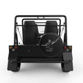 JESUS CHRIST THE REDEEMER BLACK TIRE COVER FOR MOKE