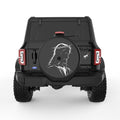 JESUS WITH CROWN THORNS BLACK TIRE COVER