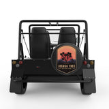 JOSHUA TREE BLACK CARBON FIBER TIRE COVER FOR MOKE