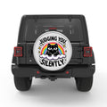 JUDGING YOU SILENTLY BLACK TIRE COVER