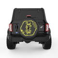 JUST BEE YOU BLACK TIRE COVER