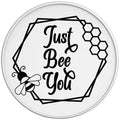 JUST BEE YOU WHITE TIRE COVER