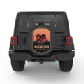 JOSHUA TREE PEARL  WHITE CARBON FIBER TIRE COVER