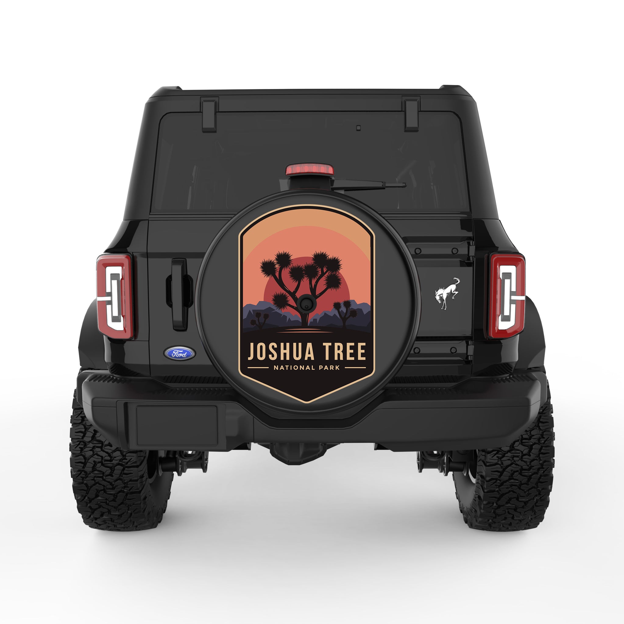 Joshua Tree National Park Tire Cover For Ford Bronco| Four Wheel Covers