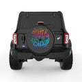 JUST A LITTLE BIT SALTY BLACK TIRE COVER