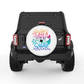 JUST A LITTLE BIT SALTY WHITE TIRE COVER