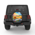 KANSAS PEARL  WHITE CARBON FIBER TIRE COVER