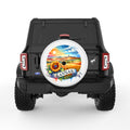 KANSAS WHITE TIRE COVER