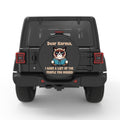 KARMA LIST CAT PEARL  WHITE CARBON FIBER TIRE COVER