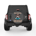 KARMA LIST CAT BLACK CARBON FIBER TIRE COVER