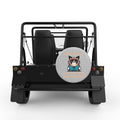 KARMA LIST CAT SILVER CARBON FIBER TIRE COVER FOR MOKE