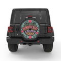 KEEP DUMBFUCKERY TO MINIMUM BLACK CARBON FIBER TIRE COVER