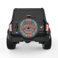 KEEP DUMBFUCKERY TO MINIMUM BLACK CARBON FIBER TIRE COVER