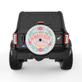 KEEP DUMBFUCKERY TO MINIMUM PEARL  WHITE CARBON FIBER TIRE COVER