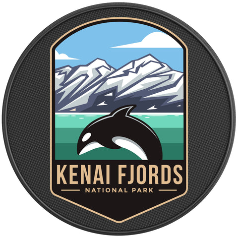 KENAI FJORDS PEARL  WHITE CARBON FIBER TIRE COVER
