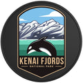 KENAI FJORDS BLACK TIRE COVER