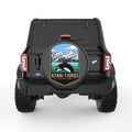 KENAI FJORDS BLACK CARBON FIBER TIRE COVER