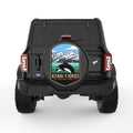 KENAI FJORDS BLACK TIRE COVER