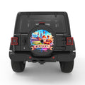 KENTUCKY BLACK CARBON FIBER TIRE COVER