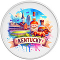 KENTUCKY WHITE TIRE COVER