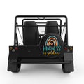 KINDNESS IS GOLDEN BLACK TIRE COVER FOR MOKE