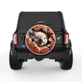 KOALA BEAR WALL BREAK WHITE TIRE COVER