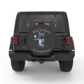 KEEP IT CLASSY AND A LITTLE TRASHY PEARL  WHITE CARBON FIBER TIRE COVER