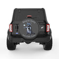 KEEP IT CLASSY AND A LITTLE TRASHY BLACK CARBON FIBER TIRE COVER