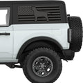 LABRADOR US FLAG QUARTER WINDOW DECAL FITS 2021+ FORD BRONCO 2 DOOR HARD TOP