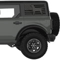 LABRADOR US FLAG QUARTER WINDOW DECAL FITS 2021+ FORD BRONCO 4 DOOR HARD TOP