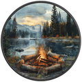 LAKESIDE CAMPFIRE BLACK CARBON FIBER TIRE COVER
