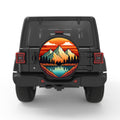 LAKE MOUNTAINS PEARL  WHITE CARBON FIBER TIRE COVER