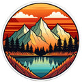 LAKE MOUNTAINS BLACK TIRE COVER