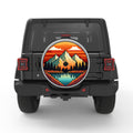 LAKE MOUNTAINS WHITE TIRE COVER