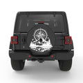 LAKE REFLECTION COMPASS BLACK CARBON FIBER TIRE COVER