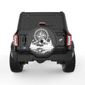 LAKE REFLECTION COMPASS BLACK CARBON FIBER TIRE COVER