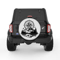 LAKE REFLECTION COMPASS PEARL  WHITE CARBON FIBER TIRE COVER