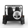 LAKE REFLECTION COMPASS WHITE TIRE COVER FOR MOKE