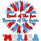 LAND OF FREE SUNFLOWER