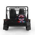 LAND OF FREE SUNFLOWER BLACK TIRE COVER FOR MOKE