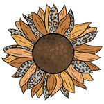 LEOPARD PRINT SUNFLOWER