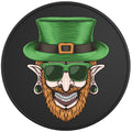 LEPRECHAUN WITH PIERCING BLACK TIRE COVER