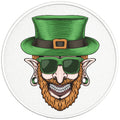 LEPRECHAUN WITH PIERCING BLACK TIRE COVER