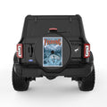 LESS TALK MORE FISHING BLACK TIRE COVER