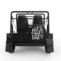 LETS GET LOST BLACK TIRE COVER FOR MOKE