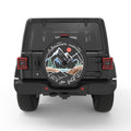 LETS GO FIND ADVENTURE BLACK CARBON FIBER TIRE COVER