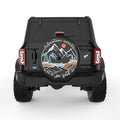 LETS GO FIND ADVENTURE BLACK TIRE COVER