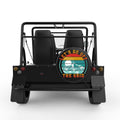 LETS GO OFF THE GRID BLACK TIRE COVER FOR MOKE