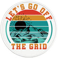 LETS GO OFF THE GRID BLACK TIRE COVER